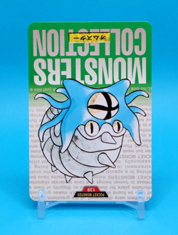Pokemon Card Japanese - Omastar No. 139 - Bandai Carddass - Green - Image 2