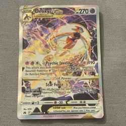 Deoxys VSTAR Crown Zenith: Galarian Gallery Holo Card GG46/GG70 NM - Image 1