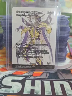 The Emperor, Hell Tyrant - Yawgmoth, Thran Physician - Showcase Near Mint, - Image 1