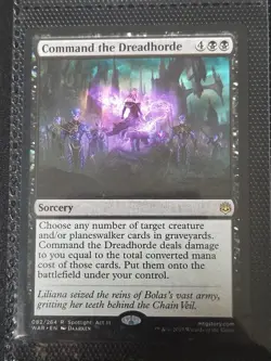 Command the Dreadhorde X1 WAR MTG War of the Spark - Image 1