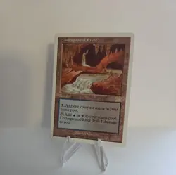 6th Edition MTG 1 Underground River Magic - Image 2