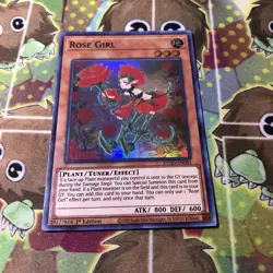 Rose Girl - ETCO-EN081 - Super Rare - 1st Edition x1 - Lightly Played - Image 1