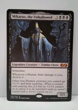 Magic The Gathering Mikaeus, the Unhallowed The List 106/254 Mint - Image 1