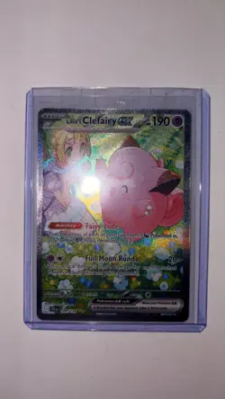 Pokemon Journey Together SIR Special Illustration | Lillie's Clefairy ex 184/159 - Image 2