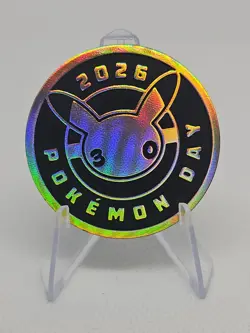 Pokemon Day 2026 Pikachu Coin 30th Anniversary - Image 1