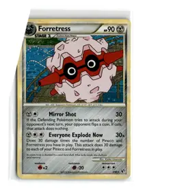 Pokemon tcg Undaunted #3/90 Forretress (3) Holo Rare - Image 1