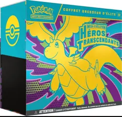 🇫🇷 PRECOMMANDE Coffret Dresseur d'Elite ETB Pokemon Heros Transcendants ME2.5 - Image 1