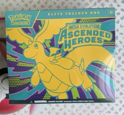Pokemon TCG: Mega Evolution Ascended Heroes Elite Trainer Box ETB - New & Sealed - Image 1