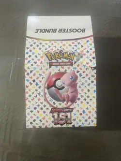 Pokemon Scarlet & Violet EMPTY 151 Booster Bundle Display BOX ONLY - Image 1