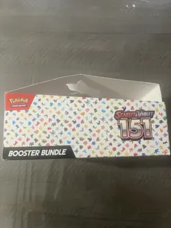 Pokemon Scarlet & Violet EMPTY 151 Booster Bundle Display BOX ONLY - Image 2