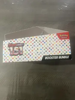Pokemon Scarlet & Violet EMPTY 151 Booster Bundle Display BOX ONLY - Image 5
