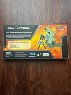 Pokemon TCG Lucario V & Tyranitar V Collector's Box - 14 Packs 820650856716 - Image 2