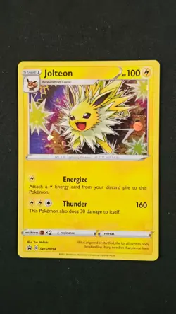 Pokemon - Jolteon Holo Black Star Promo SWSH094 - Image 1