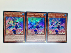 Yugioh - 3x Chocolate Magician Girl - Secret Rare - MVP1-ENS52 - 1st Edition - Image 1