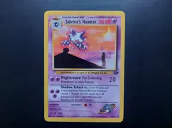 Pokemon - Sabrina's Haunter 55/132 Uncommon Gym Challenge - Image 1