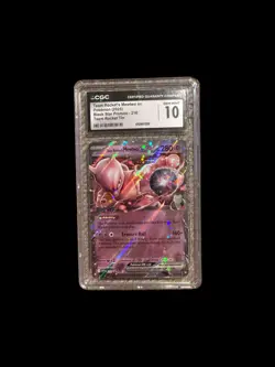 {CGC Gem Mint 10} Team Rocket's Mewtwo EX #81 Pokemon Destined Rivals - Image 1