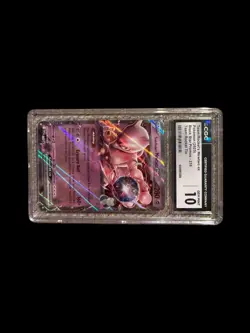 {CGC Gem Mint 10} Team Rocket's Mewtwo EX #81 Pokemon Destined Rivals - Image 4