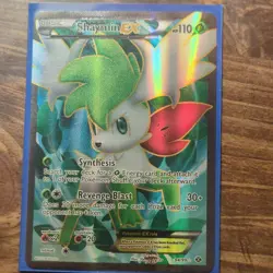 Pokemon Shaymin EX Next Destinies Ultra Rare 94/99 Basic Holo HP110 2012 English - Image 1