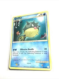 QWILFISH - 50/123 - HeartGold SoulSilver HGSS - Pokemon Card - LP - Image 1