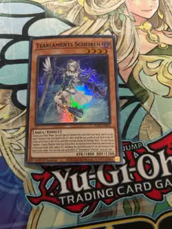 Yugioh Tearlaments Scheiren POTE-EN014 Super Rare 1st Ed NM - Image 1