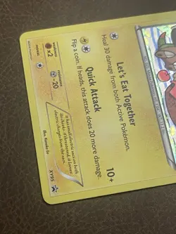 POKEMON PIKACHU BLACK STAR PROMO HOLO XY95 - Image 5