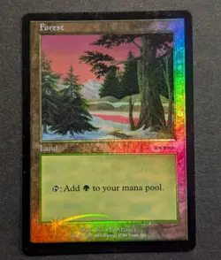 Forest 2001 Ice Age Foil Arena Promo Pat Morrissey x1 LP MTG - English - Image 1