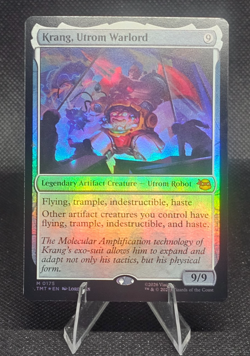 Krang, Utrom Warlord #175 Mythic (FOIL) - MTG Teenage Mutant Ninja Turtles - Image 1