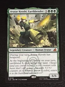 MTG Avatar: The Last Airbender: Eternal-Legal Avatar Kyoshi, Earthbender NM - Image 1