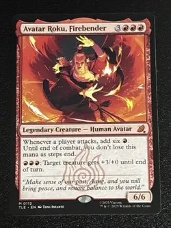 MTG Avatar: The Last Airbender: Eternal-Legal Avatar Roku, Firebender 0112 NM - Image 1