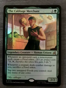 The Cabbage Merchant Foil Avatar MTG - Image 2