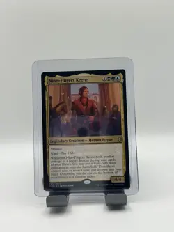 MTG, Nine-Fingers Keene $3 ORDER MIN 289 Battle for Baldur's Gate Regular - Image 1