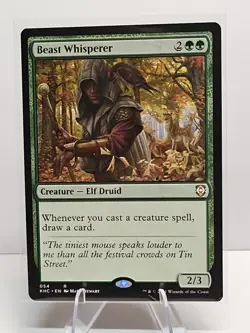 Beast Whisperer - Commander 2020 - NM MTG Magic The Gathering - Image 1