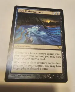 Dire Undercurrents Shadowmoor MTG Magic The Gathering LP - Image 1