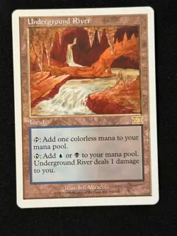 MTG - Underground River - 6th Edition Core Set - 1x - NM (Magic: The Gathering) - Image 1