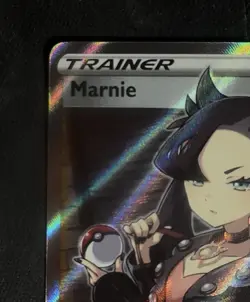 Pokemon Marnie Full Art Trainer Supporter Ultra Rare Holo 200/202 Sword & Shield - Image 2