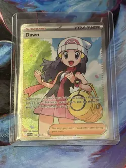 Pokemon Dawn (118/094) Me02: Phantasmal Flames Full Art Trainer Holo Card - Image 1