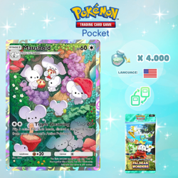 Pokemon TCG Pocket - Maushold Full Art Card (English) - Image 1