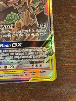 Trevenant & Dusknoir GX SM217 Black Star Promo Holo Pokemon TCG Card NM - Image 4