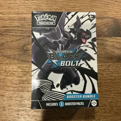Pokemon TCG Scarlet & Violet Black Bolt SV10.5 Booster Bundle NEW Factory Sealed - Image 1