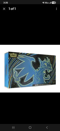 Pokemon Mega Charizard X ex Ultra Premium Collection Box Sealed New UPC - Image 1