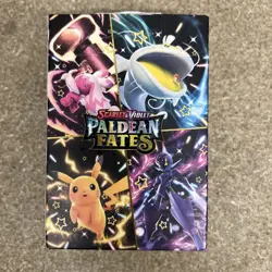 [Empty] Pokemon TCG Scarlet & Violet Paldean Fates Booster Bundle Box [NO CARDS] - Image 3