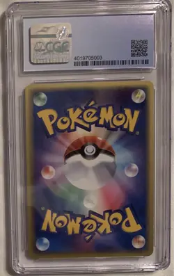 CGC 8.5 Japanese Rayquaza Ex Dragon 047/054 Holographic Pokemon Card - Image 3
