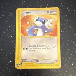Dratini 107/165 Expedition Base Set Common Regular Pokemon TCG English - Image 1