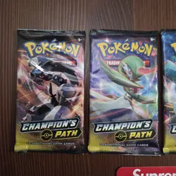 Lot Of 4 - Pokemon TCG Champions Path Sealed Booster Pack - Image 2