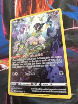 Mew GG10/GG70 Pokemon Crown Zenith Galarian Gallery Holo English NM - Image 3