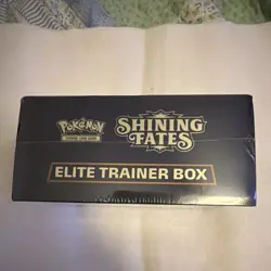 Pokemon TCG Shining Fates Elite Trainer Box English 2021 Eevee Booster - Image 3