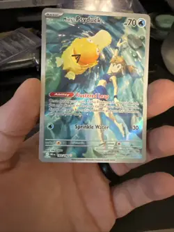 Pokemon TCG Misty's Psyduck Destined Rivals 193/182 Illustration Rare - Image 1