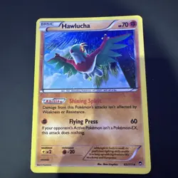 Pokemon Hawlucha Cosmos Holo 63/111 FFI Furious Fists LP 2015 - Image 1