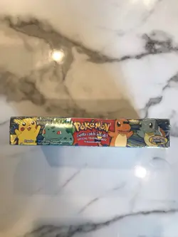 Pokemon 1999 TOPPS TV Animation Series 1 Booster Box (11 Packs) - FACTORY SEALED - Image 3