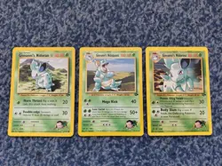 GIOVANNI'S NIDOQUEEN FAMILY POKEMON TCG GYM CHALLENGE 2000 WOTC NIDORAN NIDORINA - Image 1